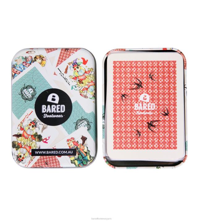 Bared Footwear unisexe cartes à jouer nues couleur BBNT348