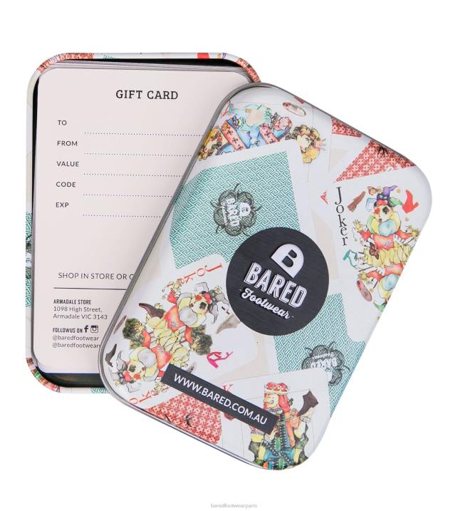 Bared Footwear unisexe cartes à jouer nues couleur BBNT348