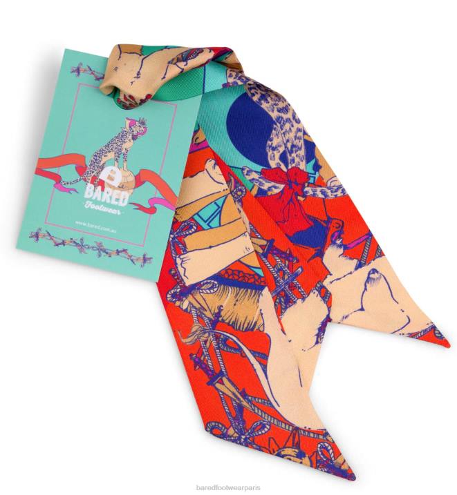 Bared Footwear unisexe écharpe de chaussures en soie accessoires BBNT350