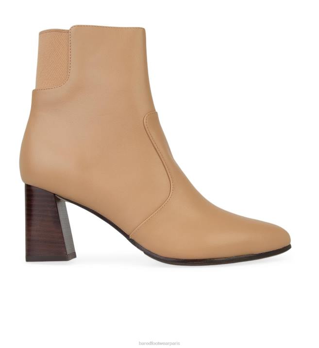Bared Footwear femmes rapace 2 bottines à talon en cuir coquillage BBNT95