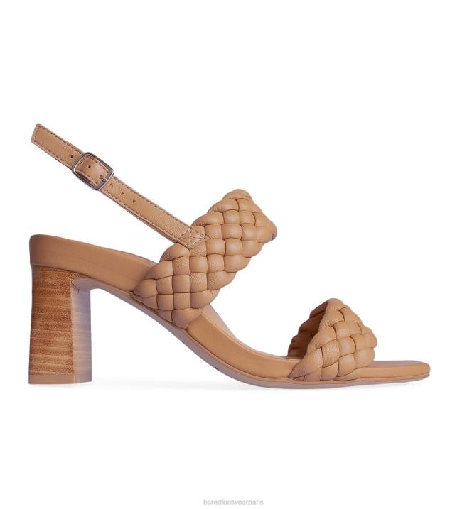 Bared Footwear femmes elachura talons hauts en cuir beige BBNT180
