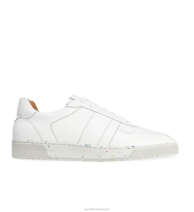 Bared Footwear Hommes césium baskets en cuir blanc BBNT22
