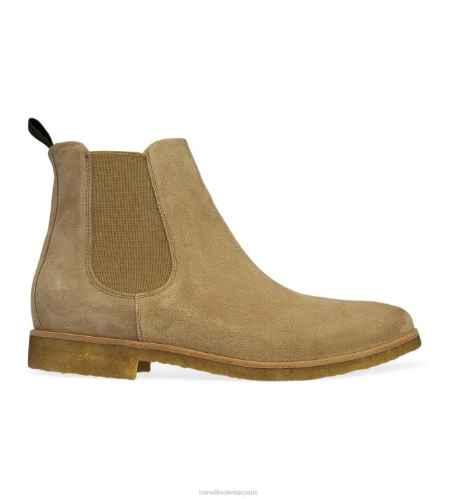 Bared Footwear Hommes bismuth bottes en daim sable BBNT67
