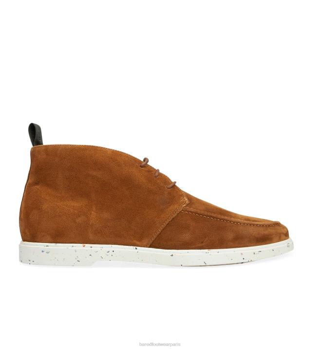 Bared Footwear Hommes nichrome bottes en daim beige BBNT66