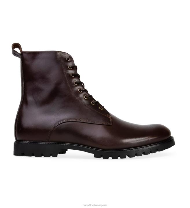 Bared Footwear Hommes sélénium 2 bottes en cuir chocolat BBNT4