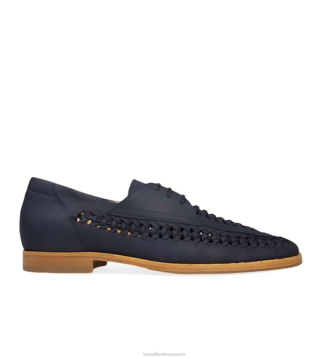 Bared Footwear Hommes curium chaussures bateau en nubuck marine BBNT29